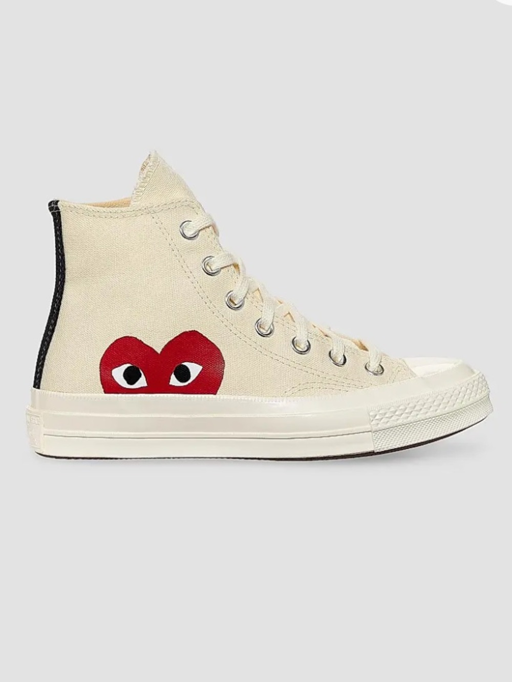 Converse x Comme des Garcons CDG Play Chuck 70 Sneakers Womens 7.5